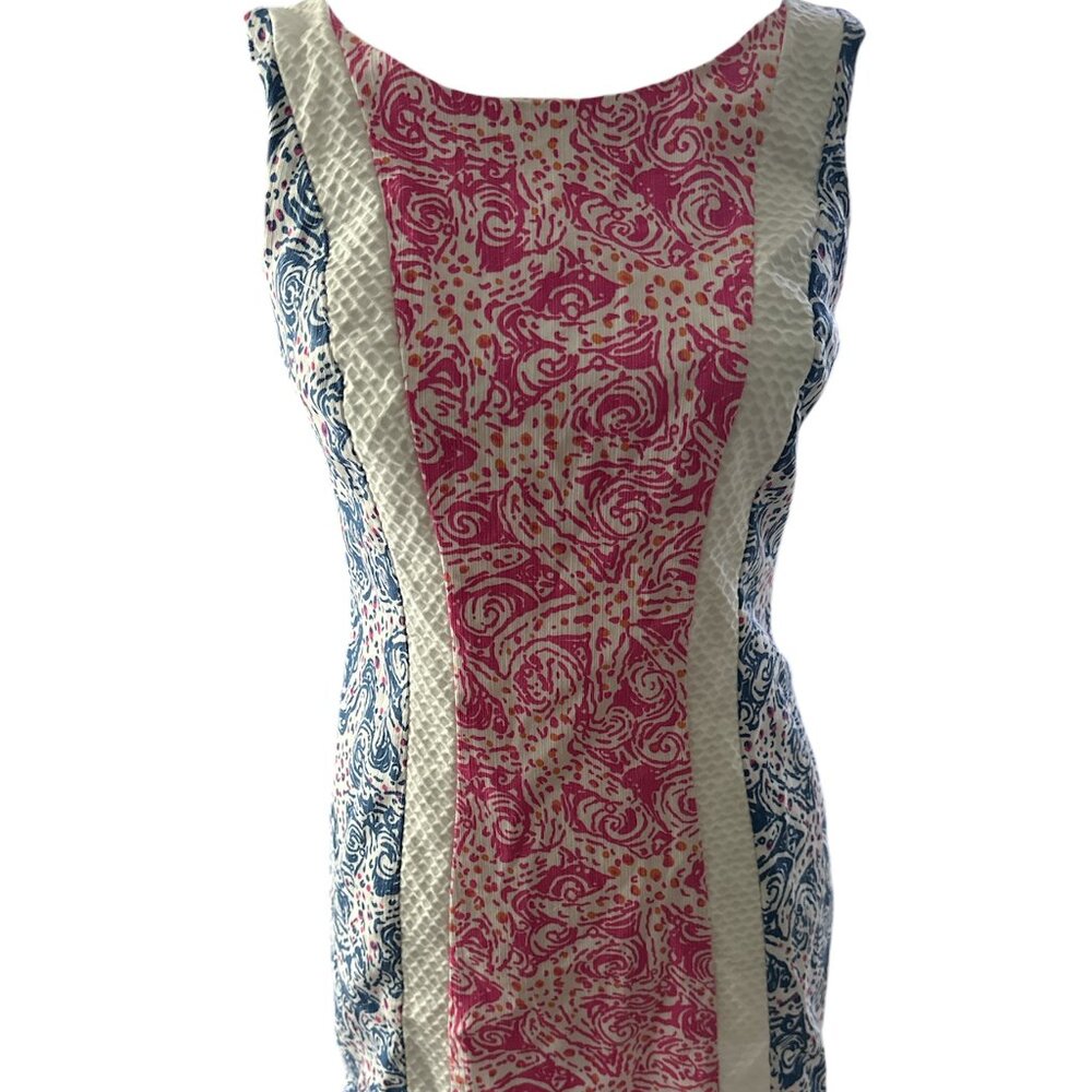 Lilly Pulitzer Dress - Size 0 - EUC Pink/Blue/White